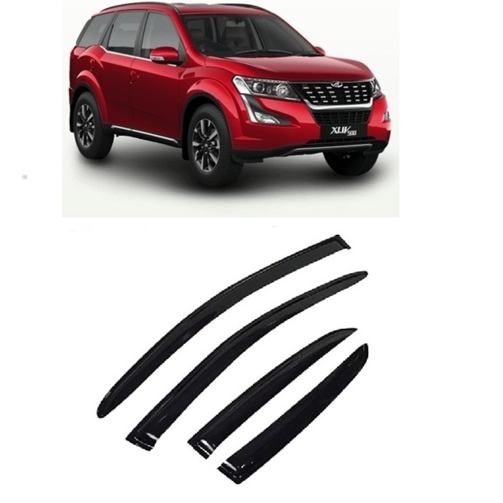 Rain Wind Door Visor Non Breakable Deflector Compatible with XUV 500